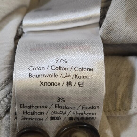 Men's Bonobos Khaki Chino Shorts US 28/ EU 38 Vert Kaki Army Print Vint - Picture 8 of 8